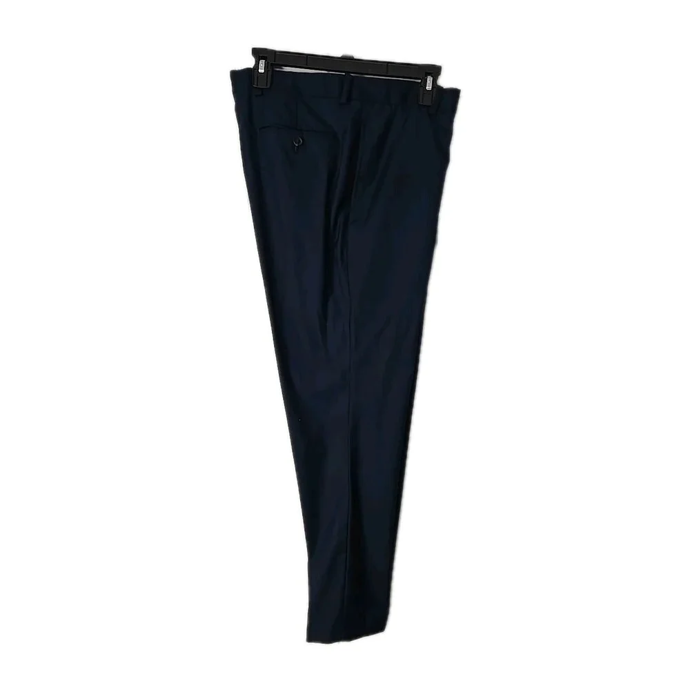 I N C Mens 2 Piece Navy Blue Suit Size M  Jacket‎ &  36X 29 Pants Slim Fit